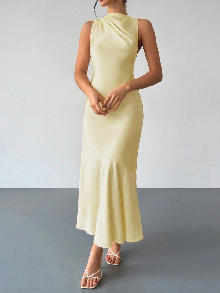 SHEIN maxi ruha, sárga