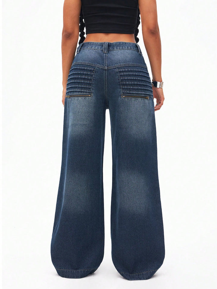 Jeans SHEIN, albastru