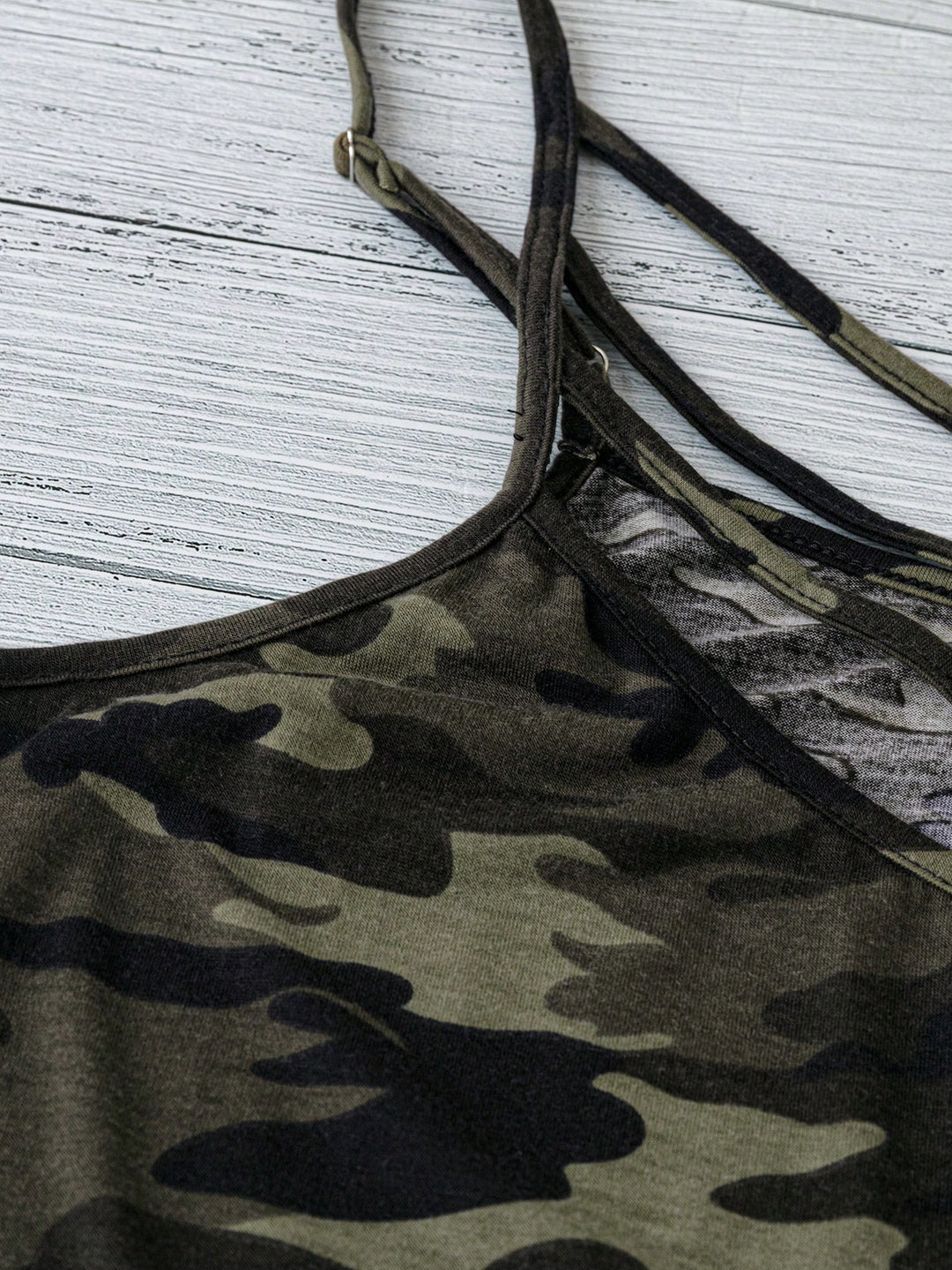 Shein Curve+ felső, zöld
