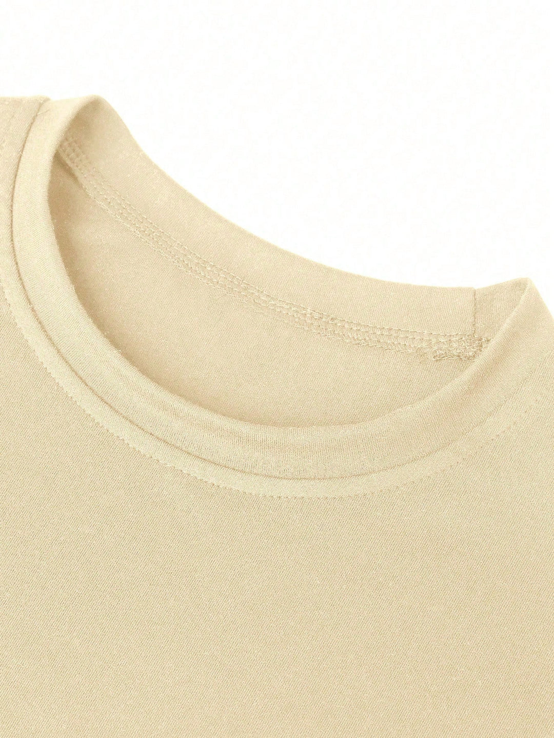 Tricou SHEIN, crem