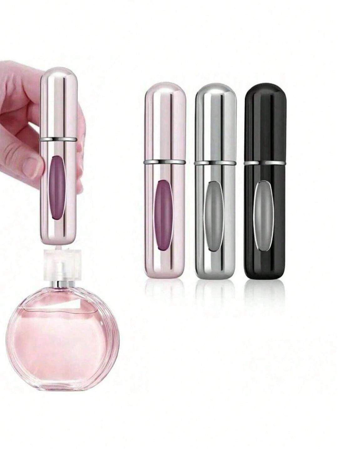 Sticlă parfum cu pulverizator SHEIN, mix culori