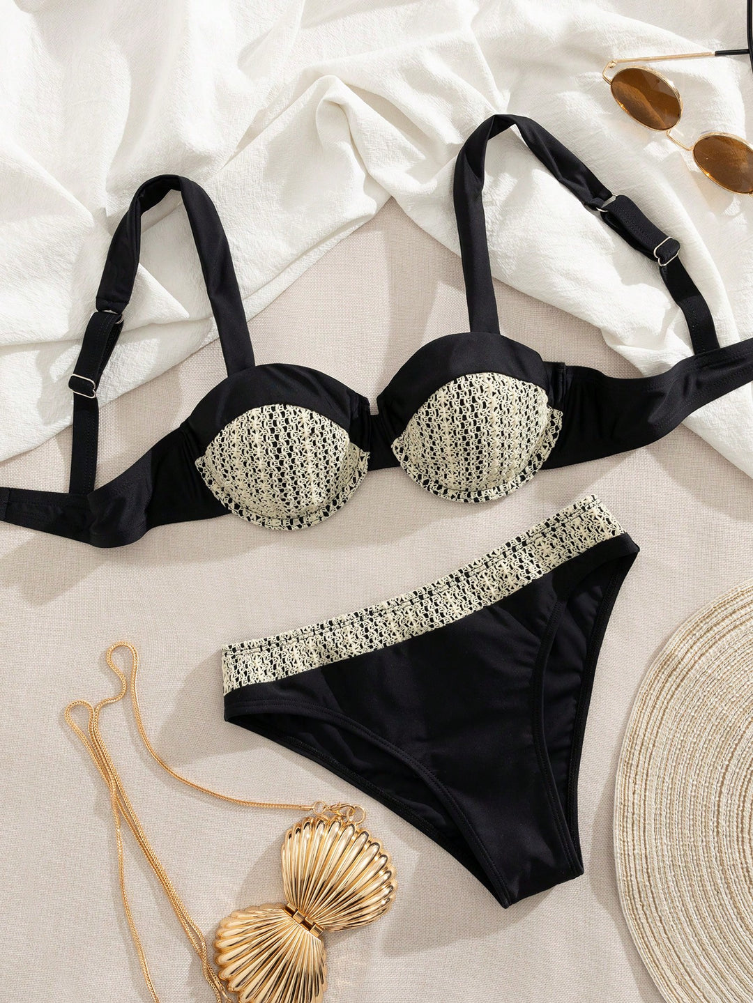 SHEIN bikini szett, színes