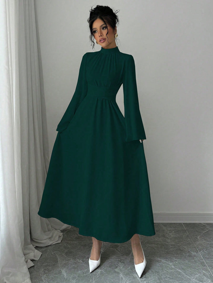 Rochie maxi SHEIN, verde