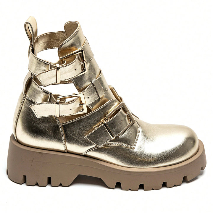 Botine SHEIN, auriu