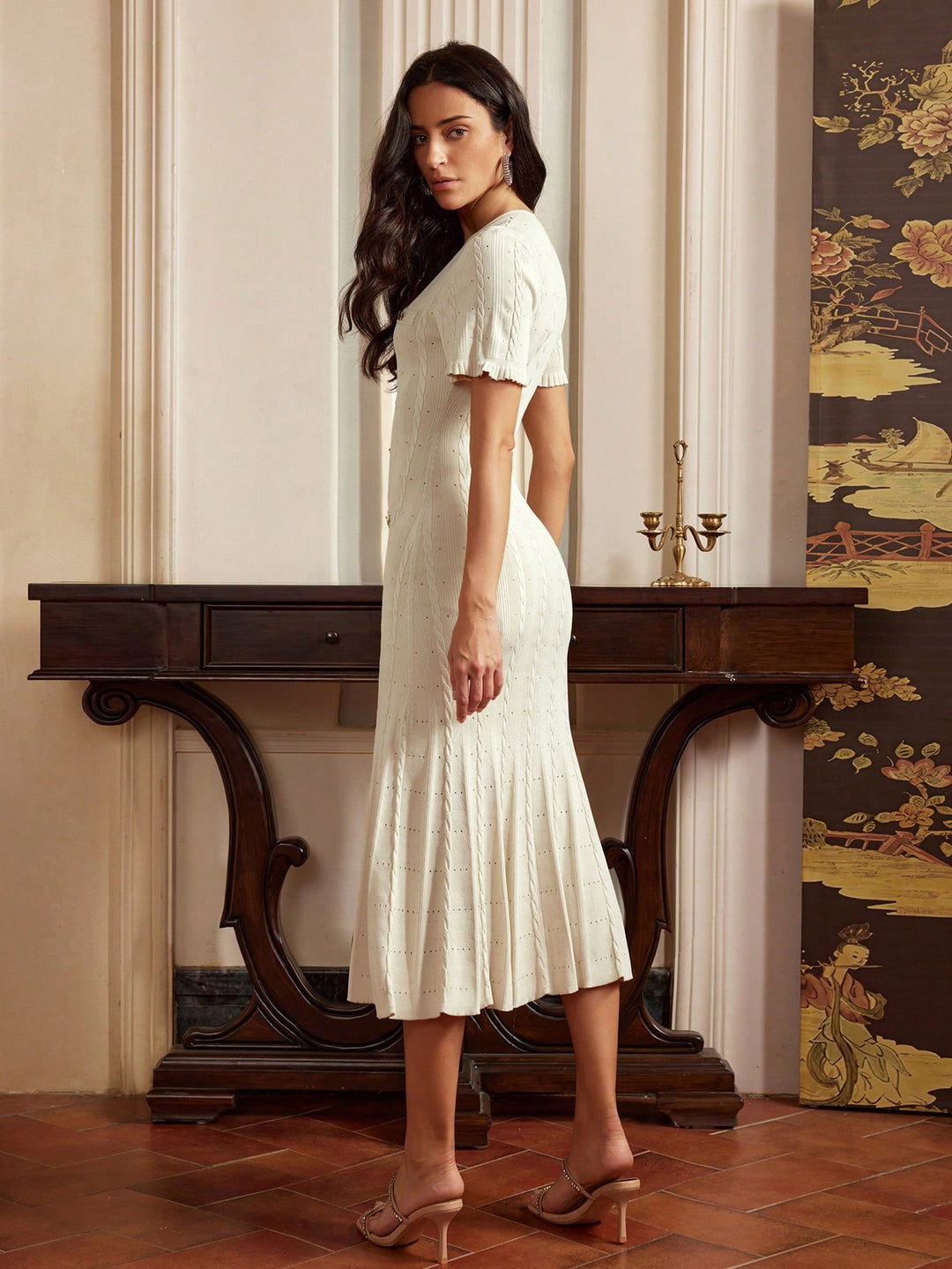 Rochie SHEIN, bej