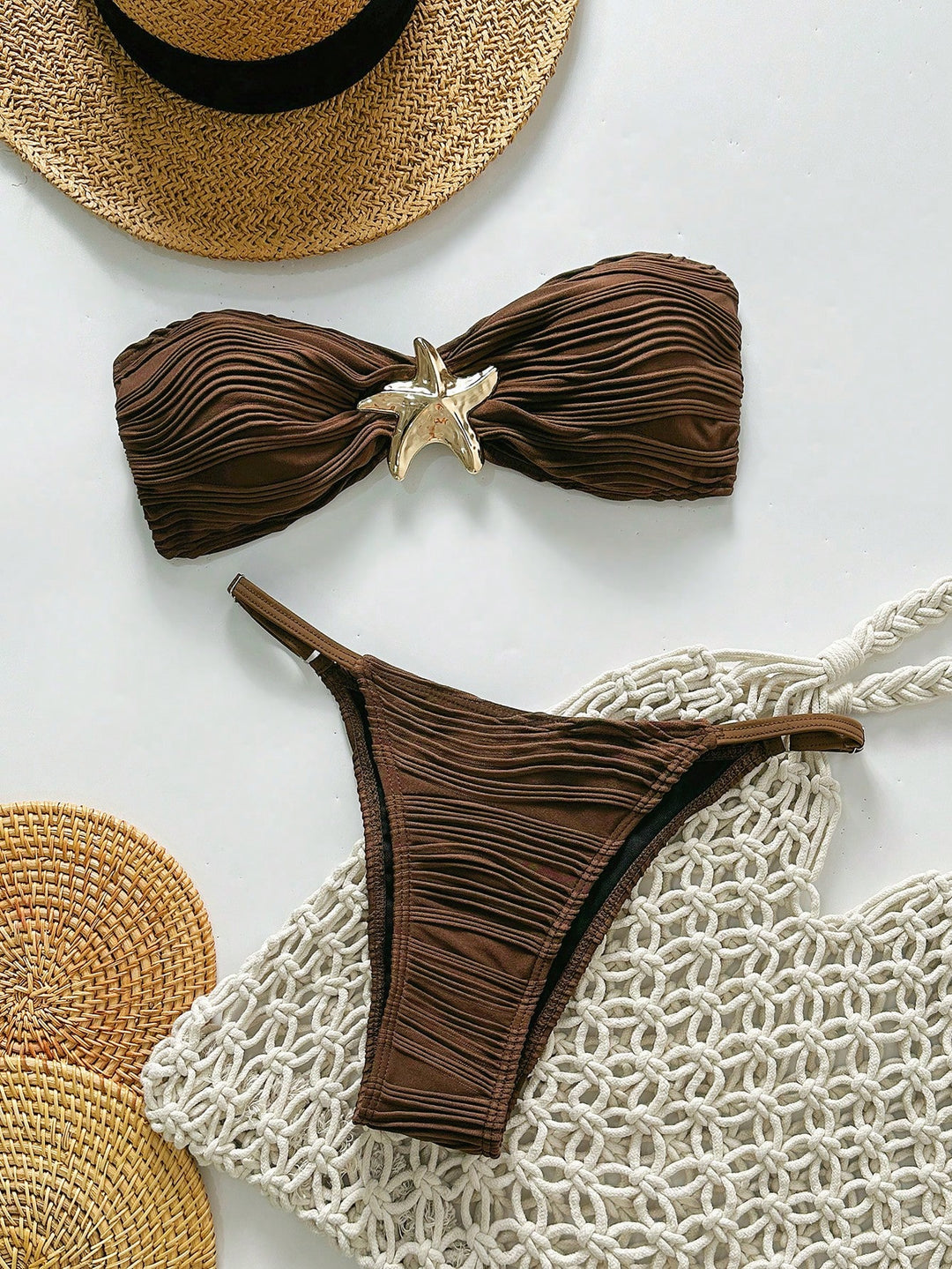 Set bikini SHEIN, maro