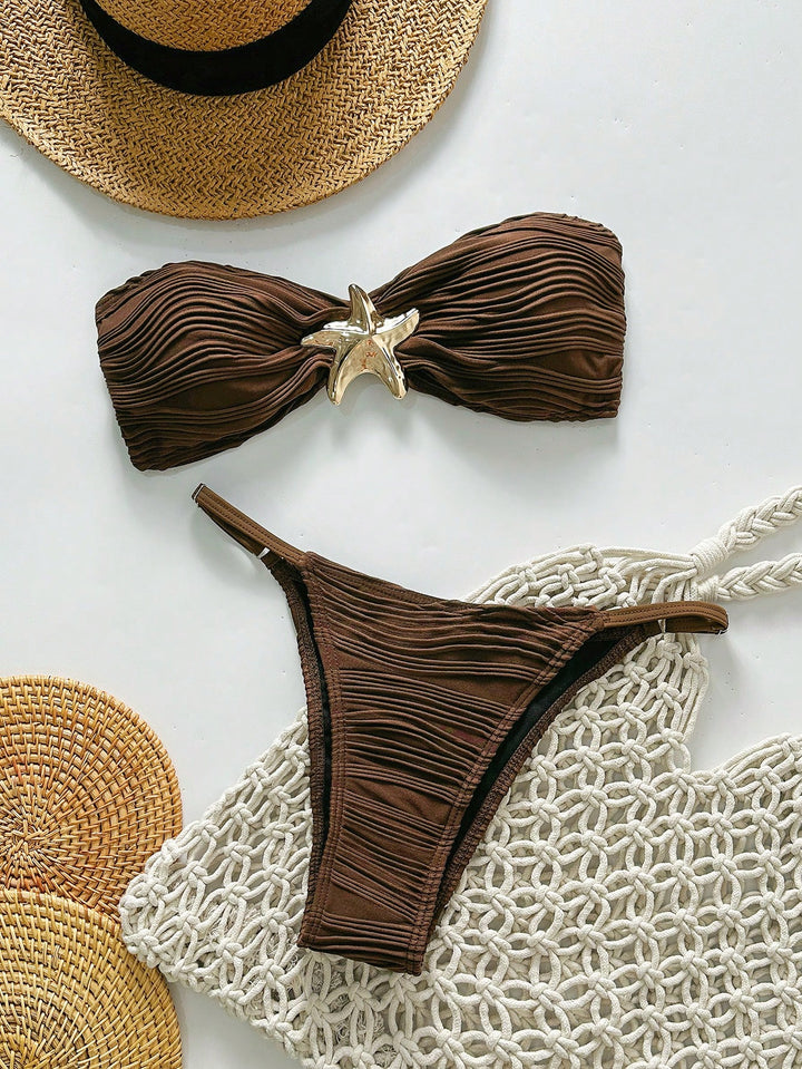 Set bikini SHEIN, maro