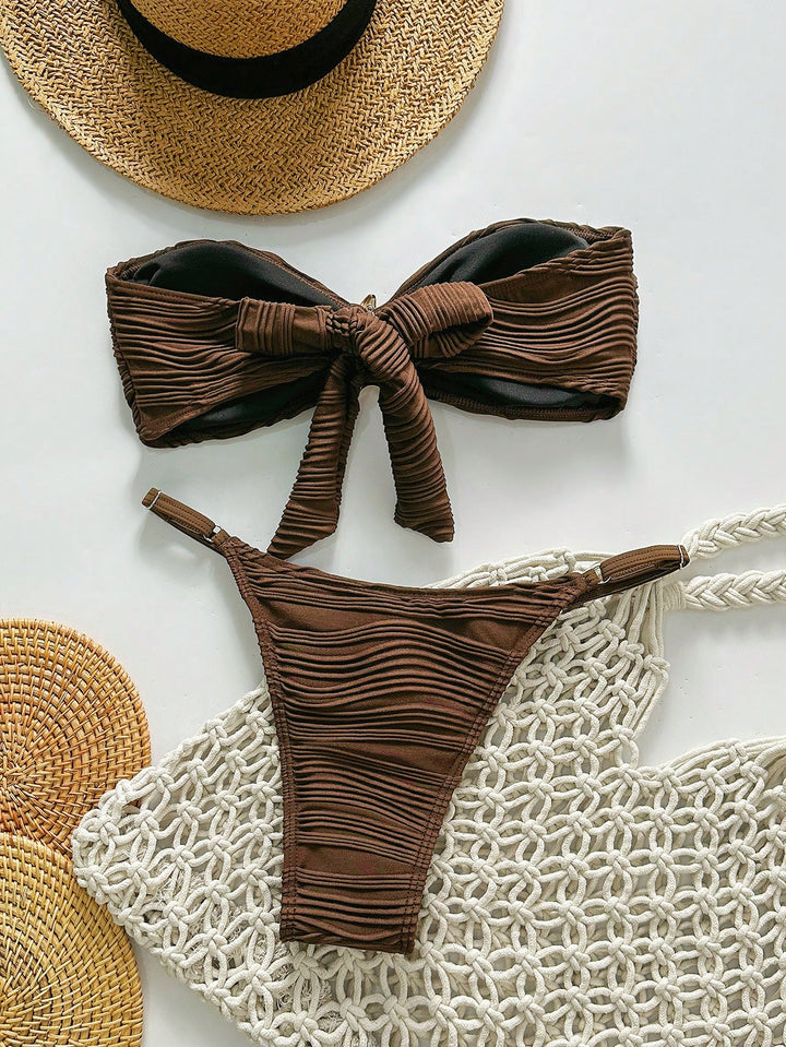 Set bikini SHEIN, maro
