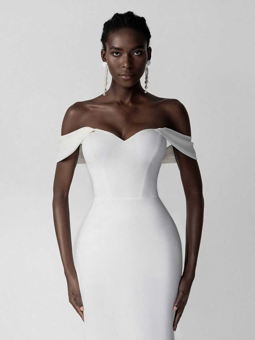 Rochie de mireasă SHEIN, bej