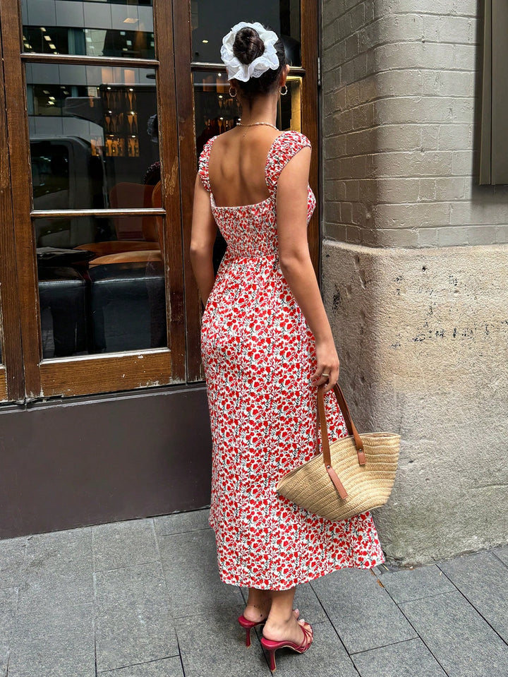 Rochie midi SHEIN, mix culori