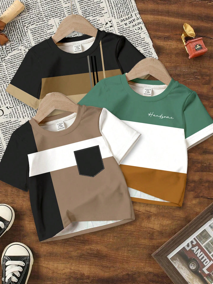 Set de tricouri SHEIN, mix culori