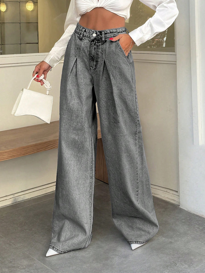 Jeans SHEIN, gri