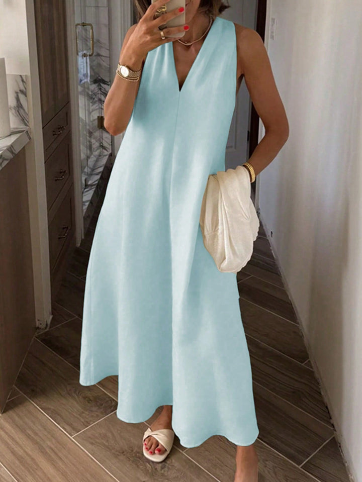 Rochie maxi SHEIN, albastru