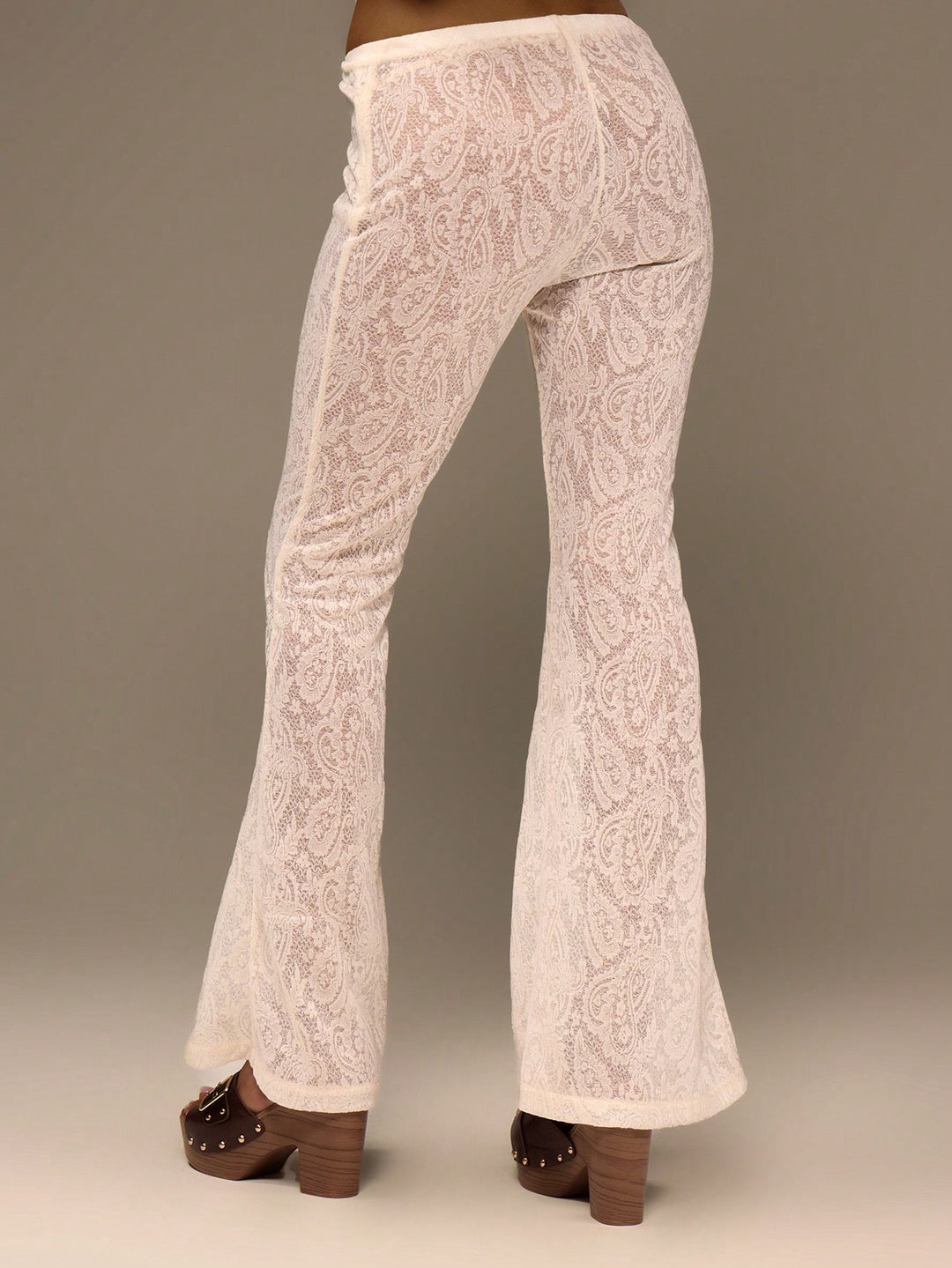 Pantaloni SHEIN, crem