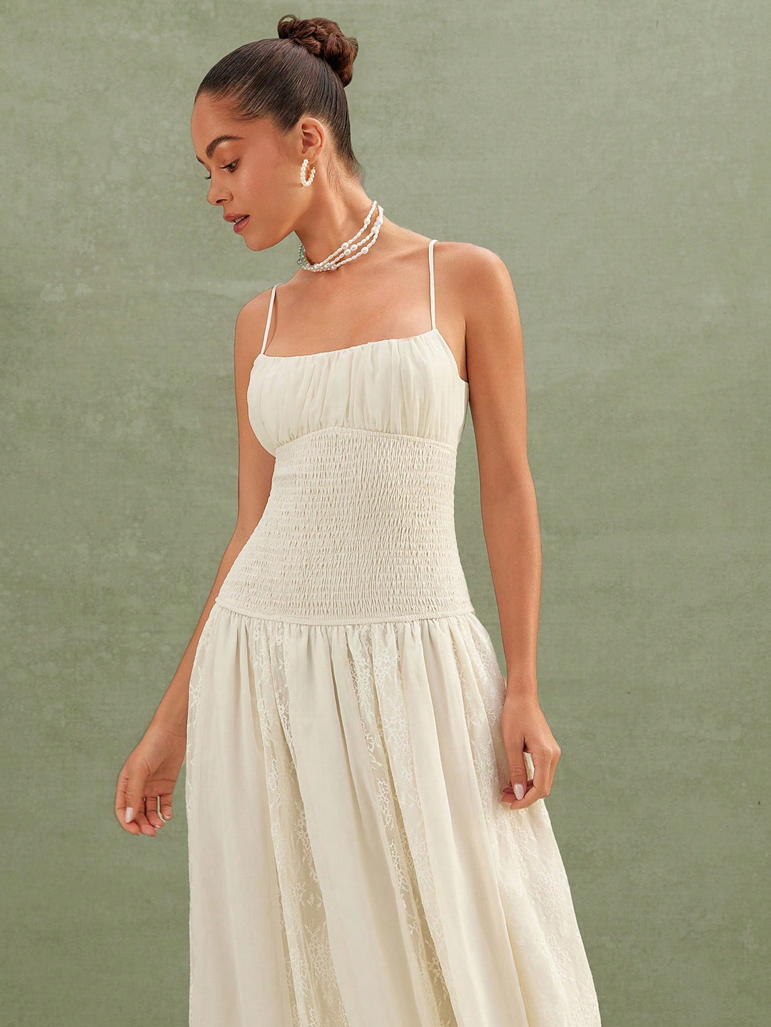 Rochie maxi SHEIN, portocaliu
