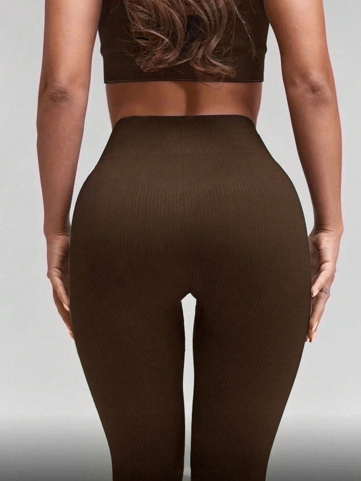 Colanți SHEIN, maro