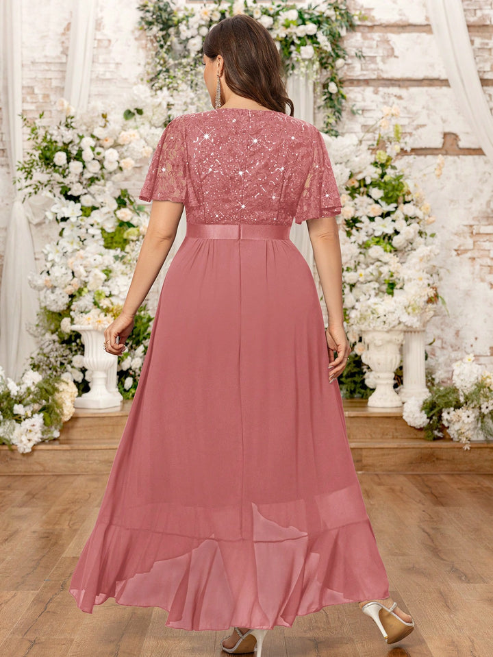 Rochie de ocazie SHEIN, roz
