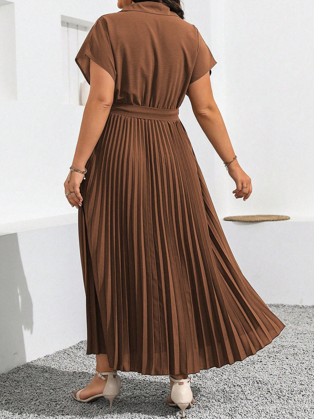 Rochie maxi Shein, maro