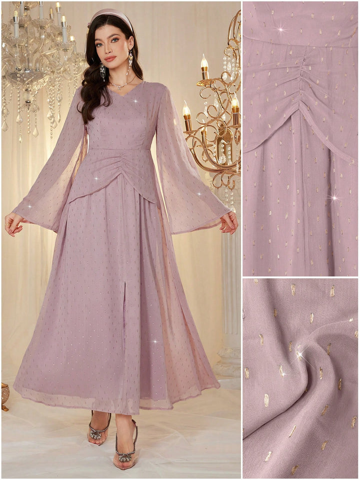 Rochie maxi SHEIN, roz