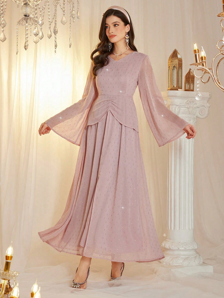 Rochie maxi SHEIN, roz