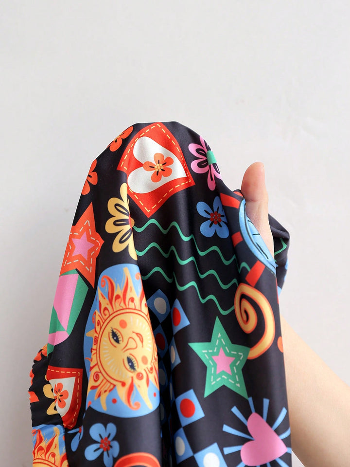 Fustă maxi SHEIN, mix culori