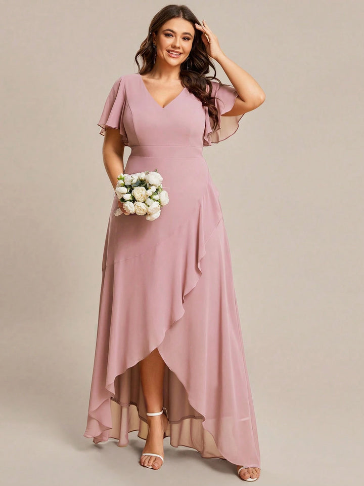 Rochie maxi SHEIN, roz