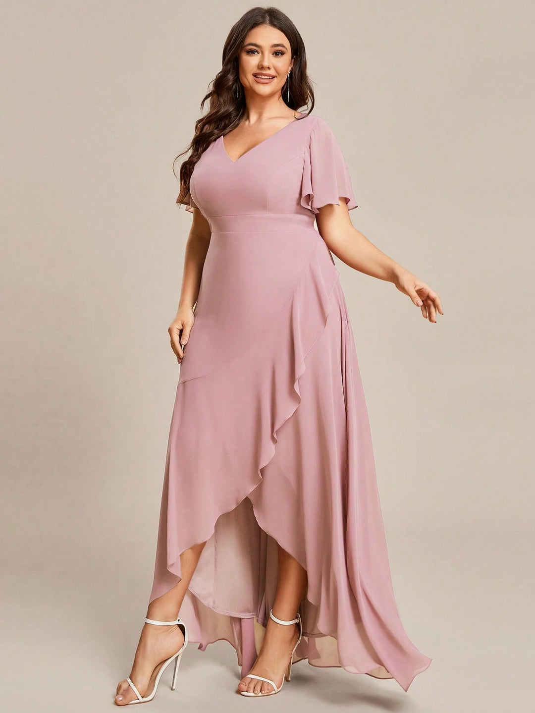 Rochie maxi SHEIN, roz