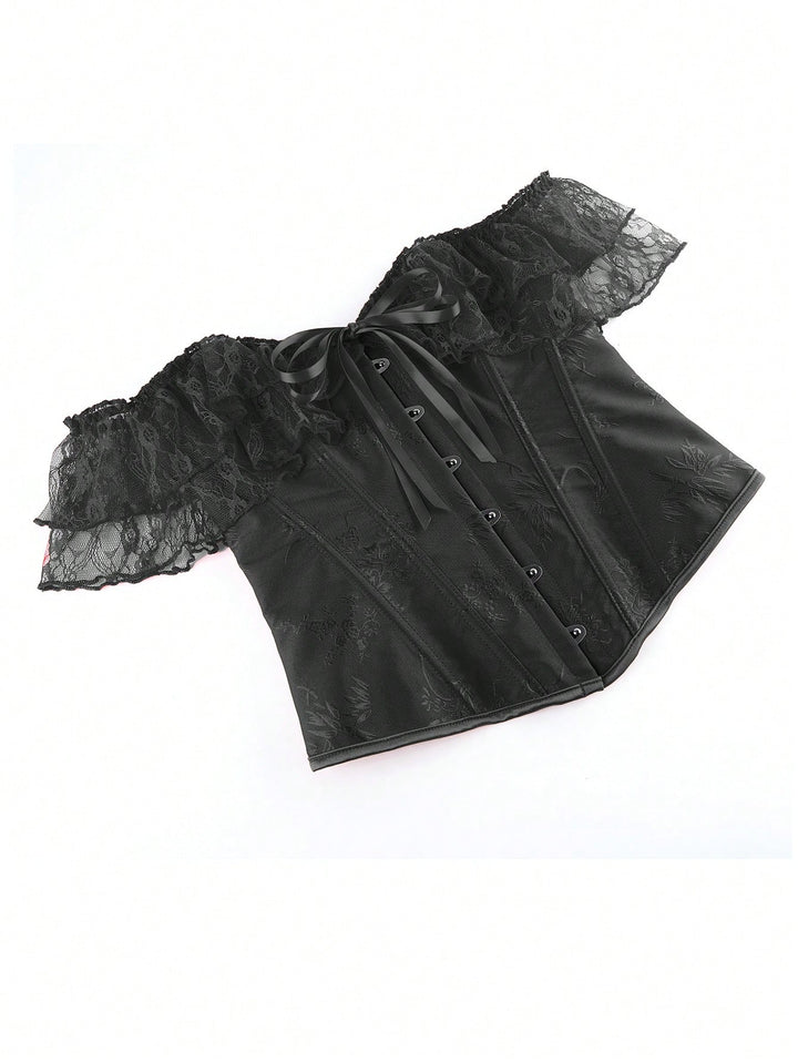 Top SHEIN, negru