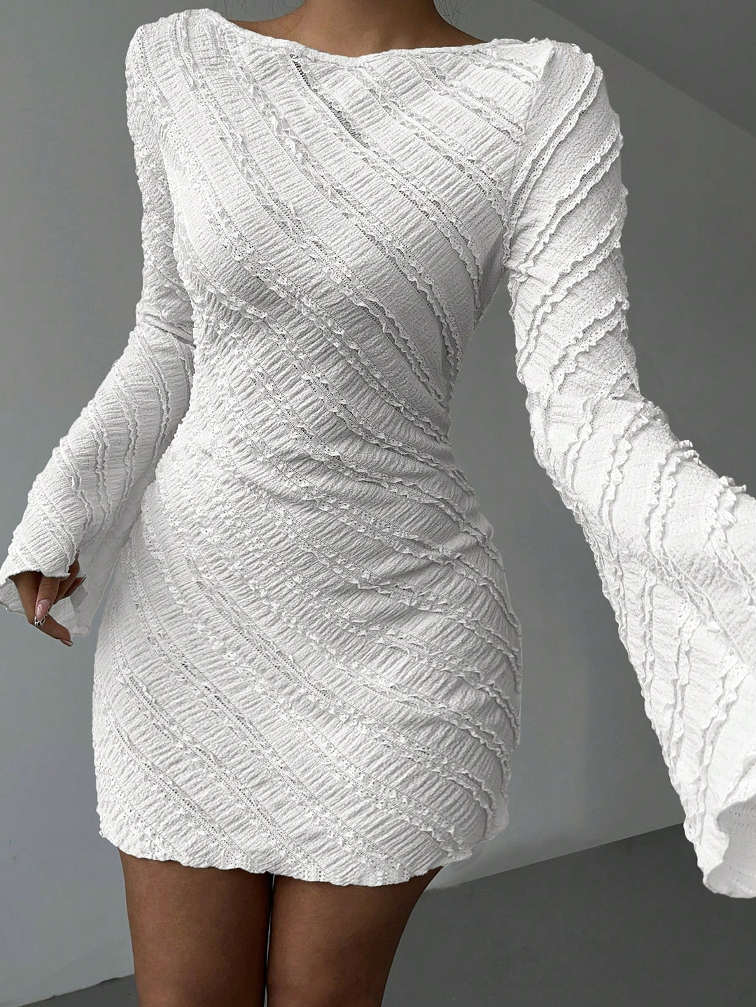 SHEIN mini ruha, fehér
