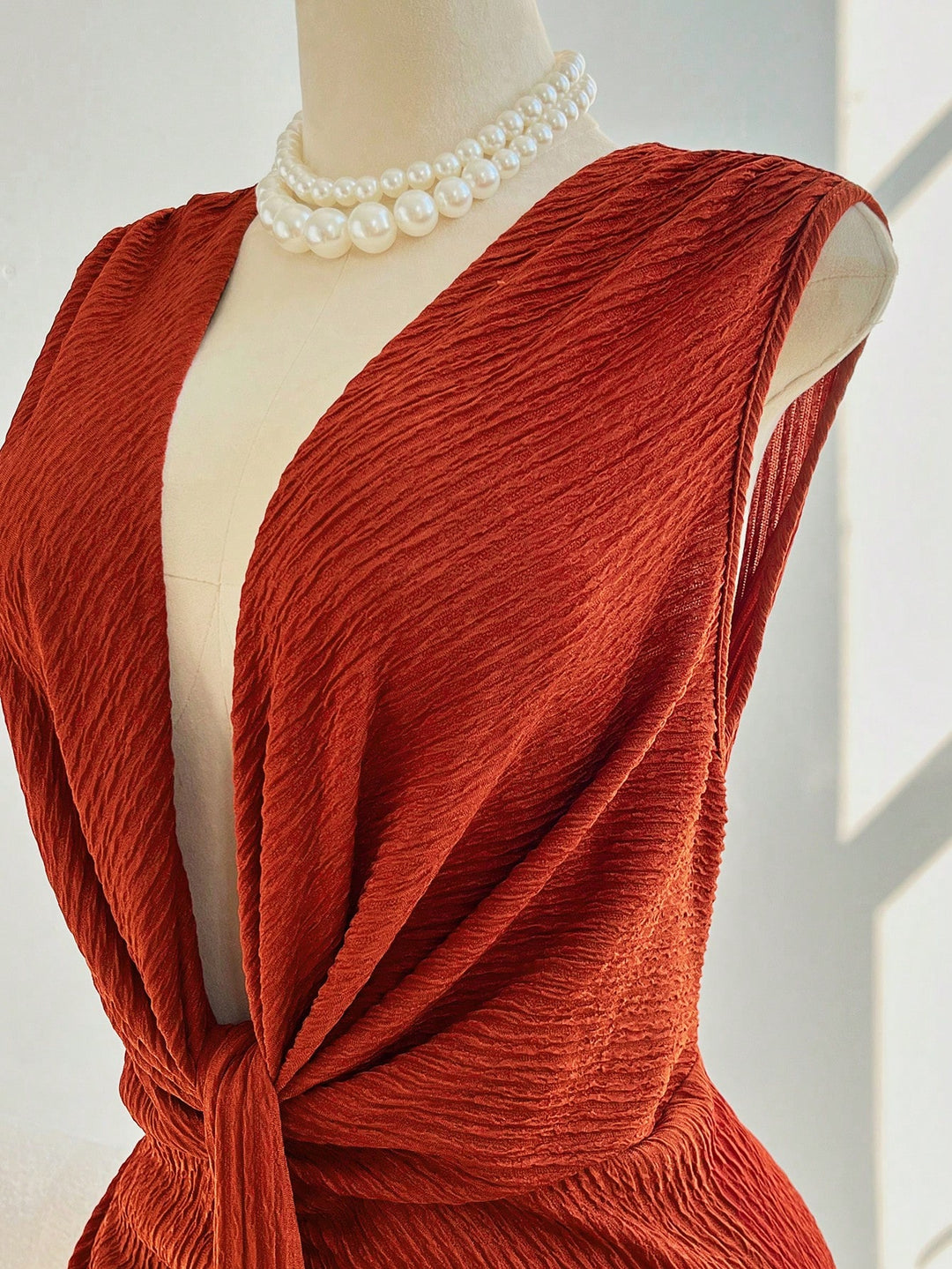 Rochie SHEIN, maro