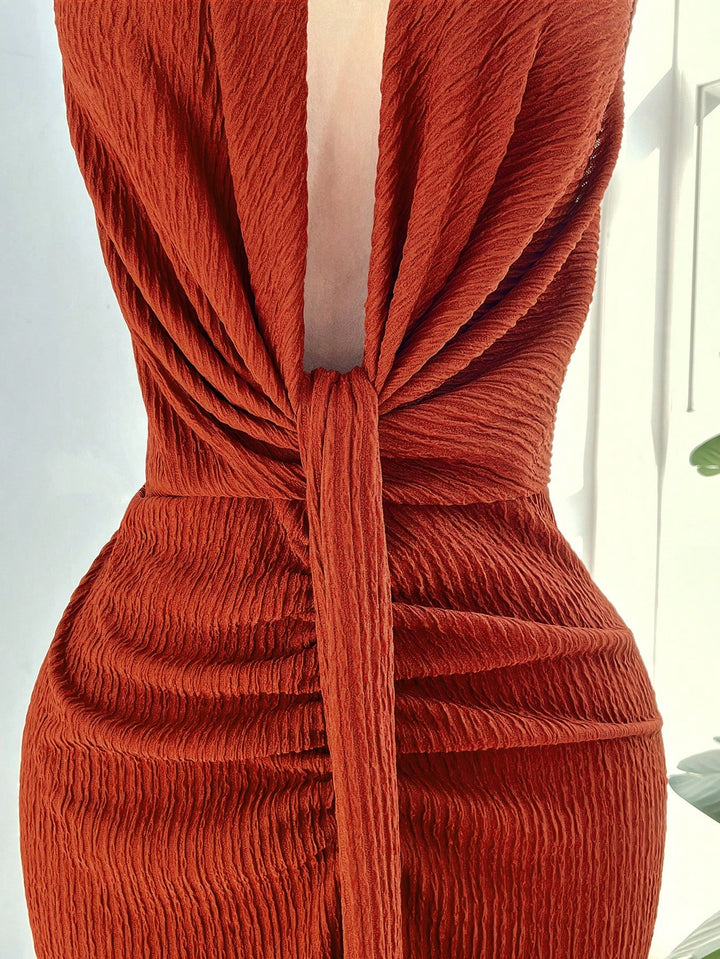 Rochie SHEIN, maro