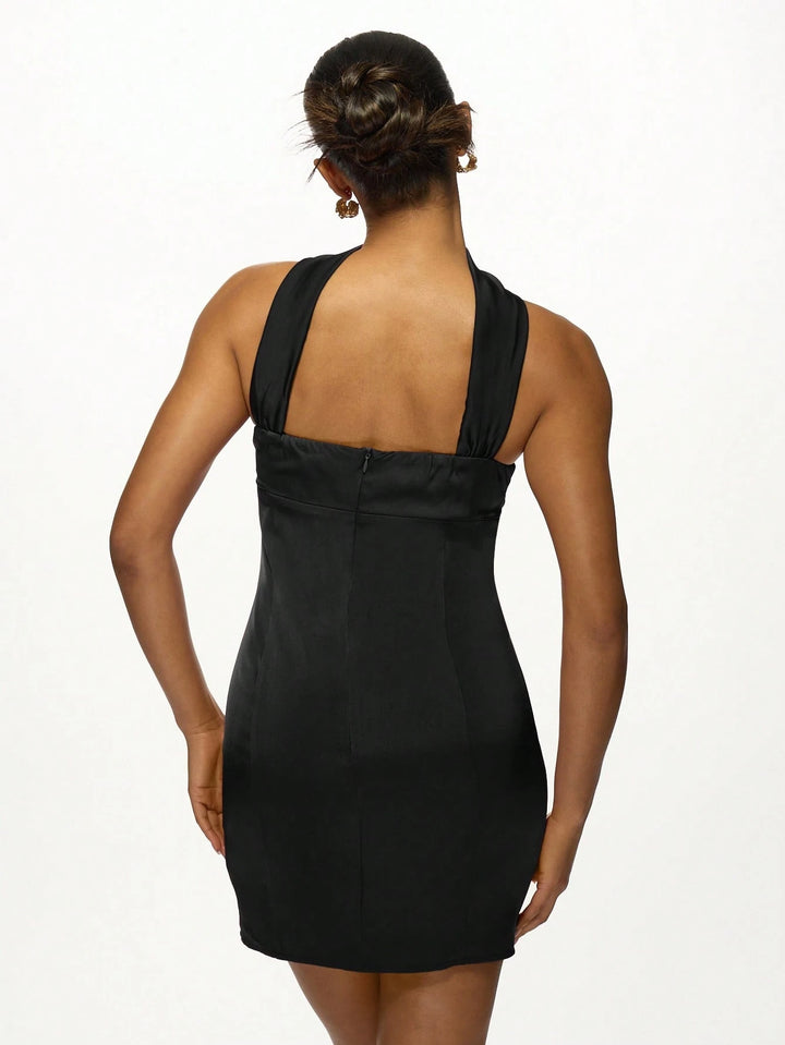 Rochie mini Missguided by Shein, negru