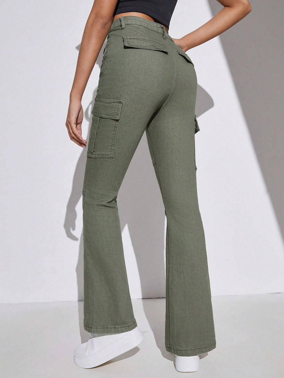 Jeans SHEIN, kaki