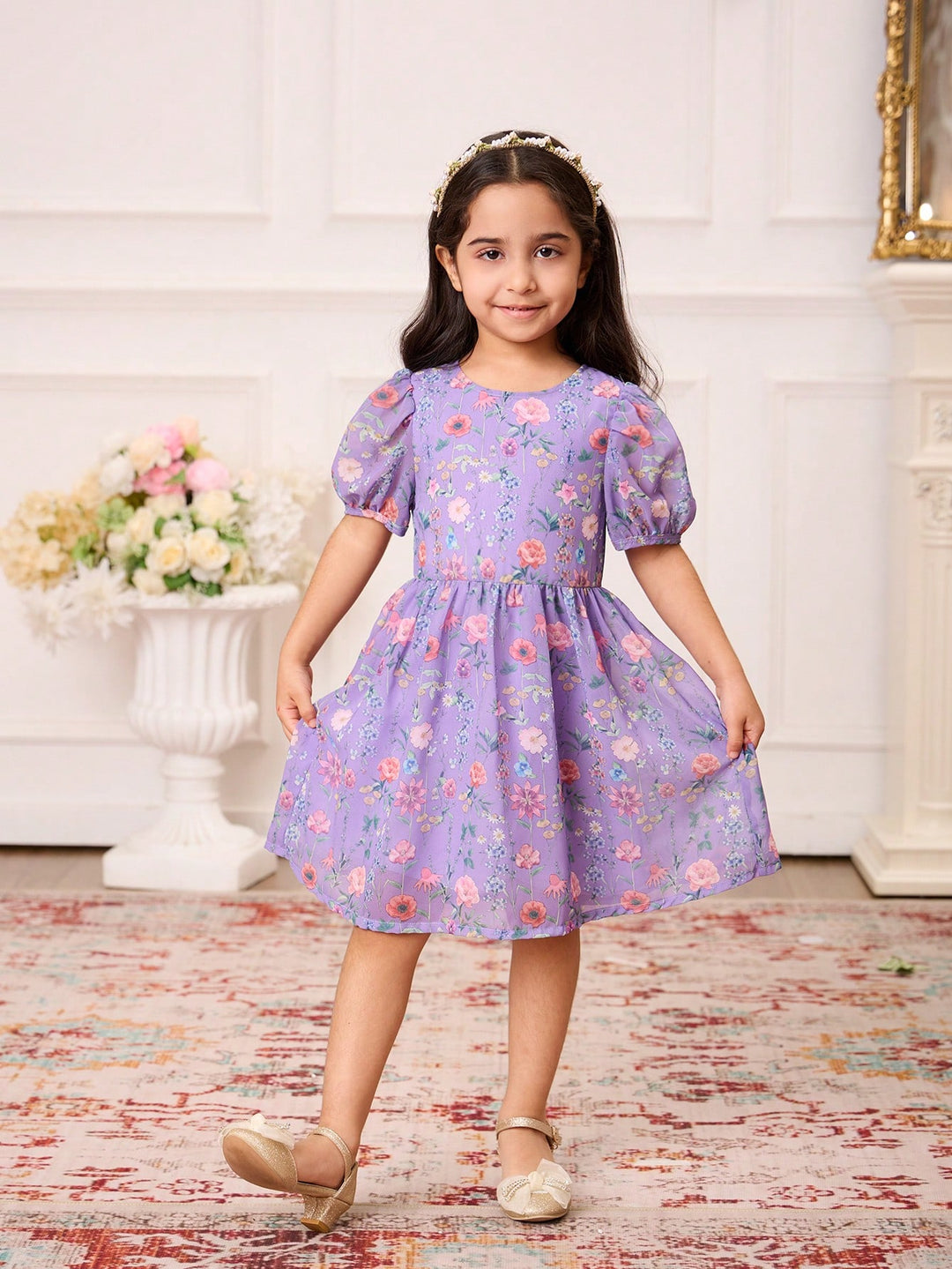 SHEIN ruha, lila