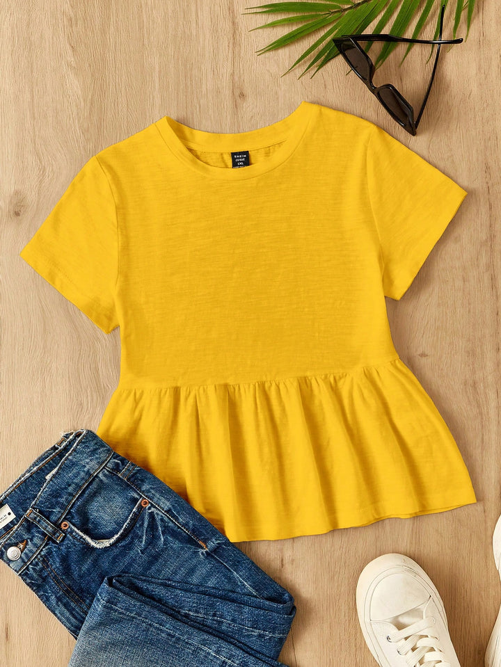 Tricou SHEIN, galben