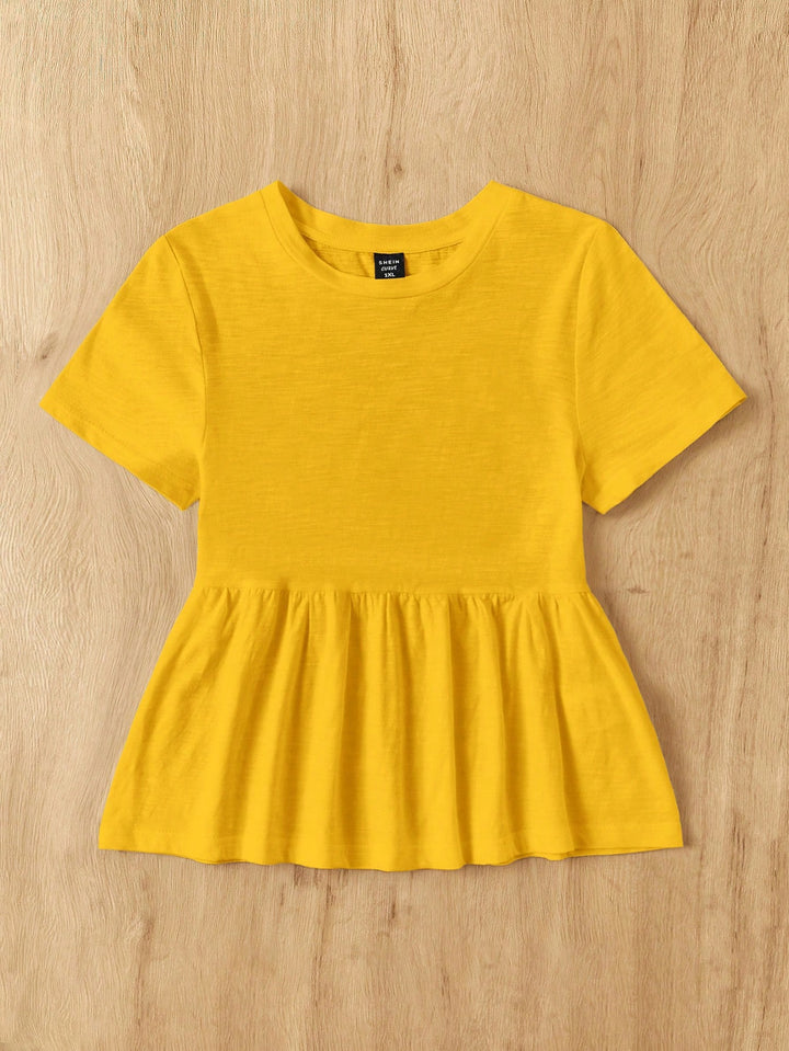 Tricou SHEIN, galben