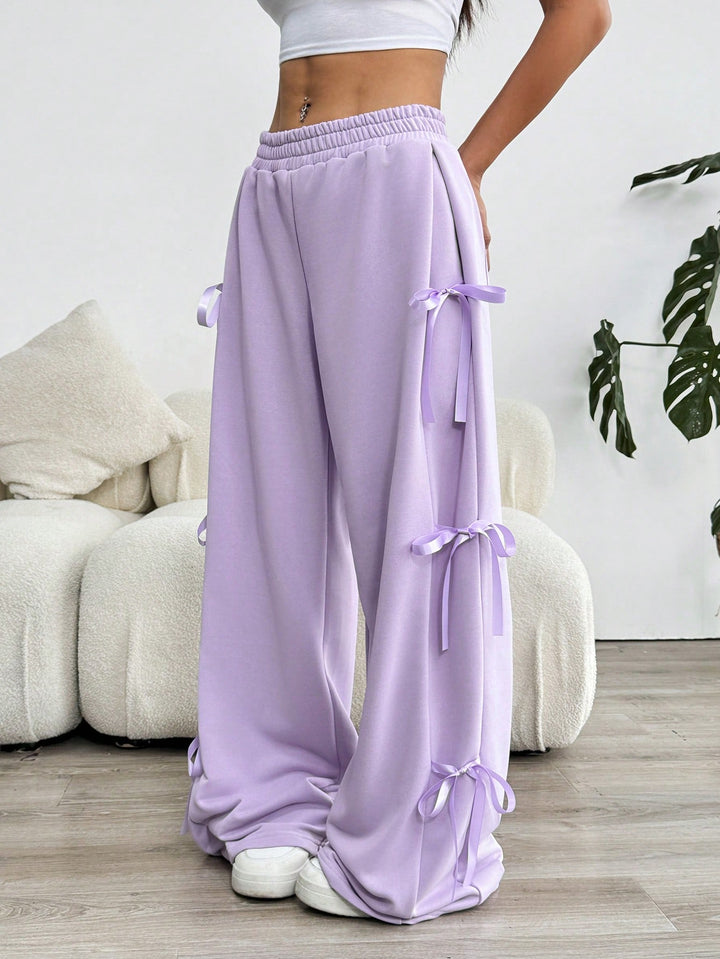 Pantaloni SHEIN, mov