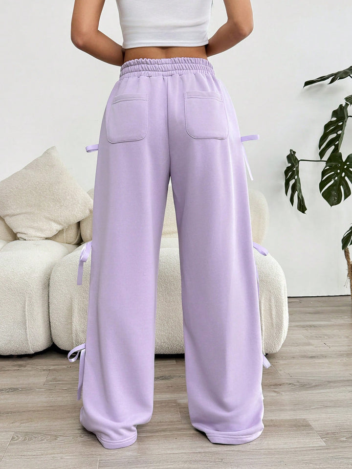 Pantaloni SHEIN, mov