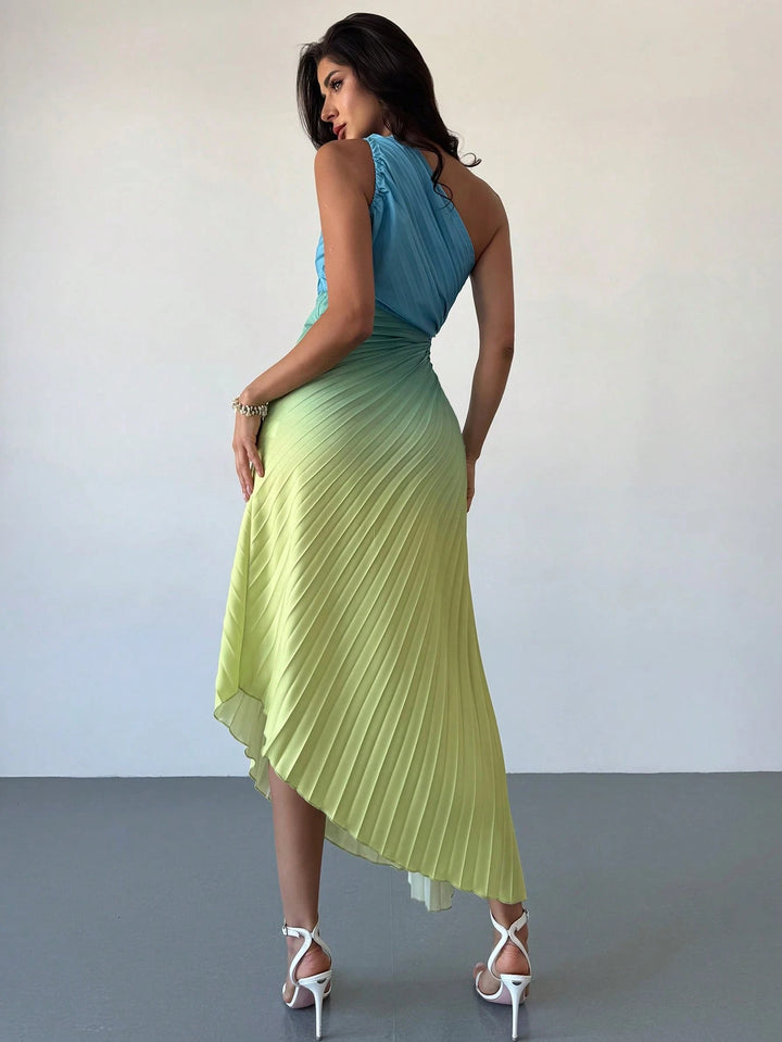 Rochie maxi SHEIN, mix culori