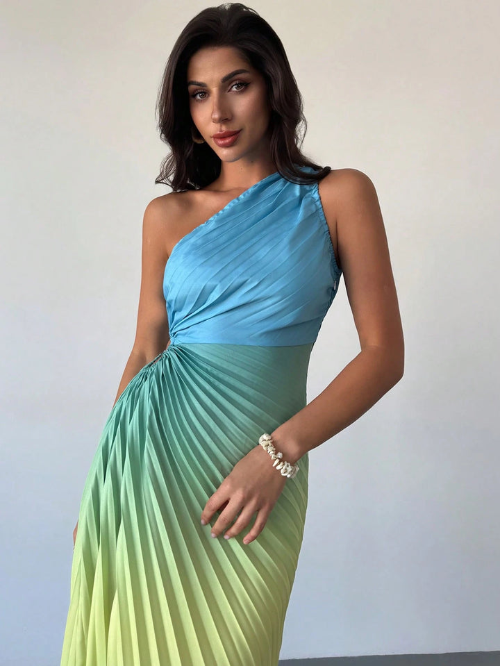 Rochie maxi SHEIN, mix culori