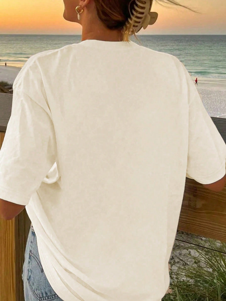 Tricou SHEIN, portocaliu