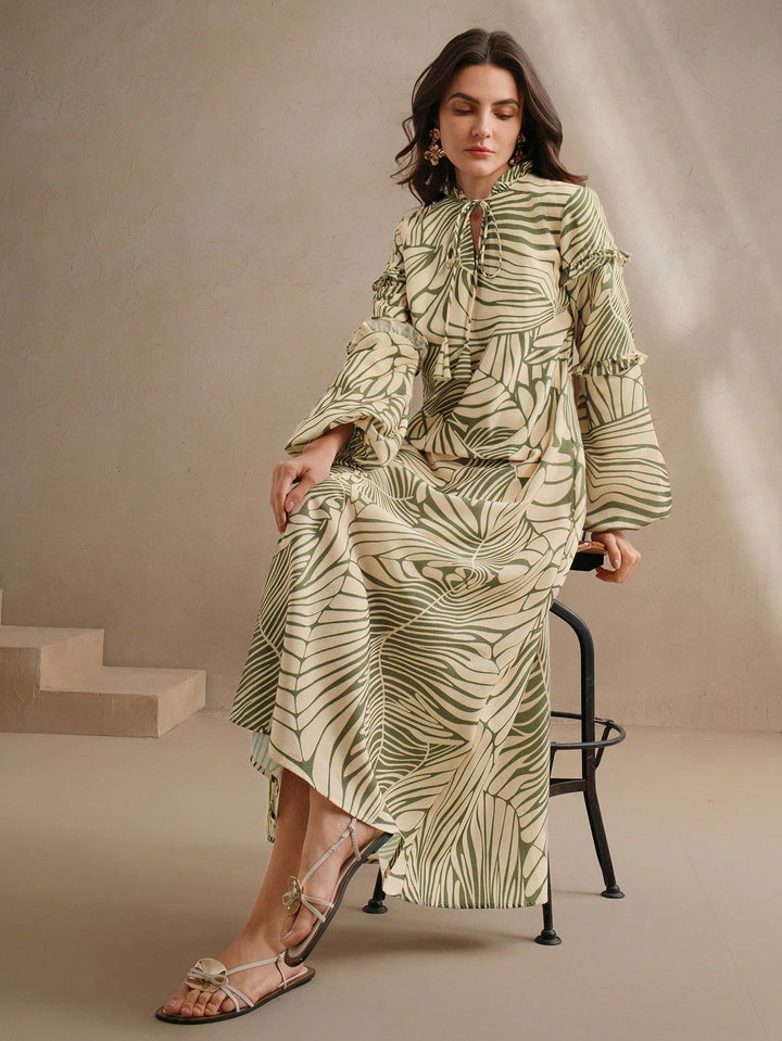 SHEIN Maxi ruha, bézs