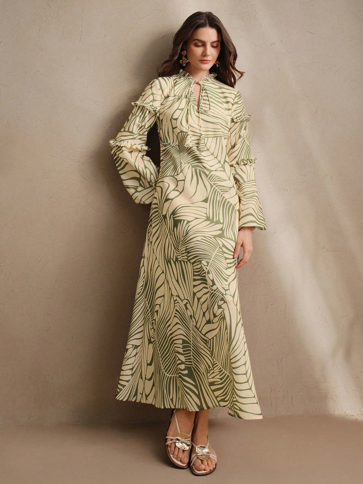 SHEIN Maxi Dress, Beige