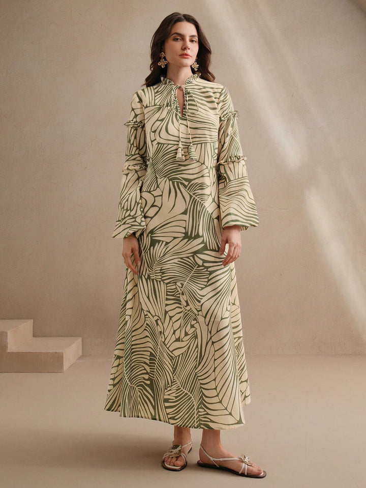 SHEIN Maxi ruha, bézs
