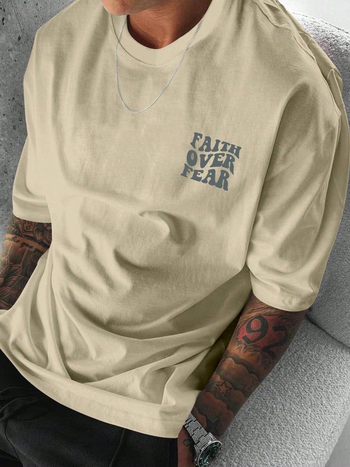SHEIN póló, khaki