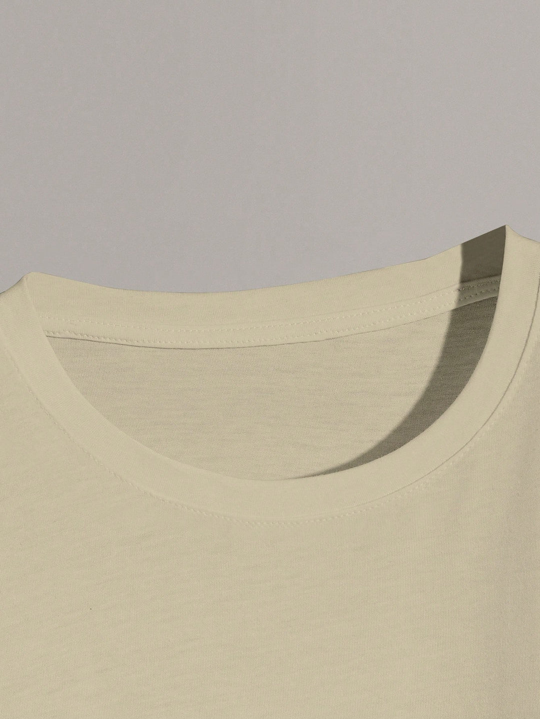 SHEIN póló, khaki