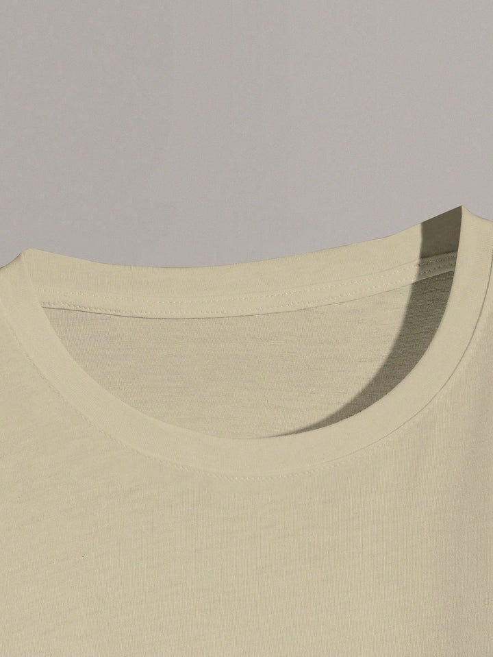 SHEIN póló, khaki