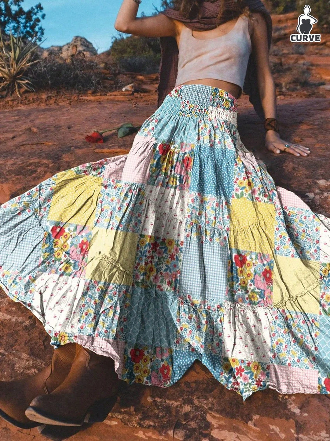 SHEIN maxi szoknya