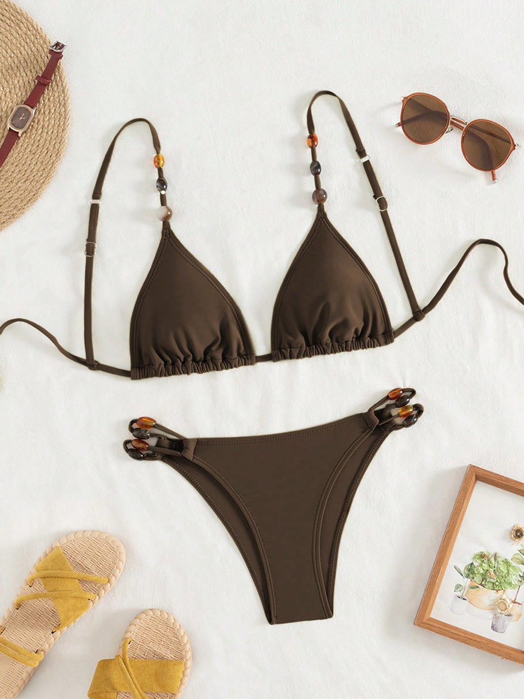 Set bikini SHEIN, maro