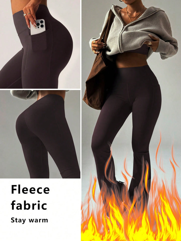 Pantaloni SHEIN, galben